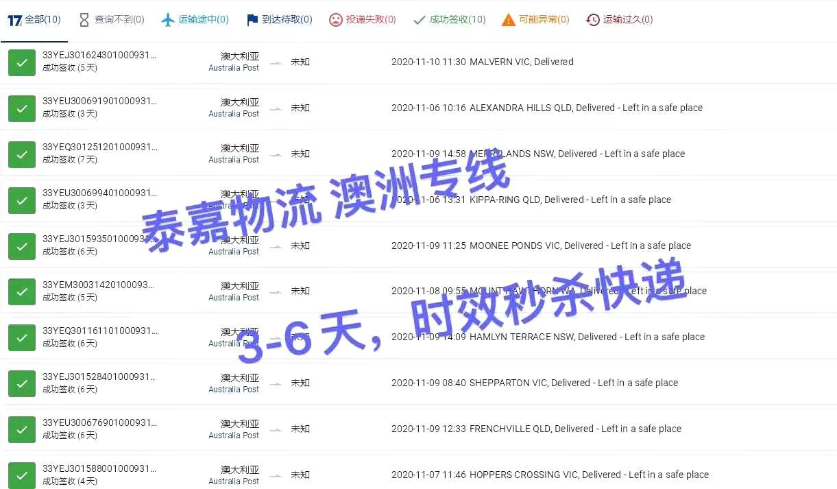 澳洲專(zhuān)線