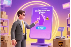 UPS燃油附加費官網查詢避坑指南：跨境賣家必須知道的那些事