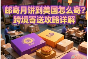 郵寄月餅到美國怎么寄？跨境寄送攻略詳解