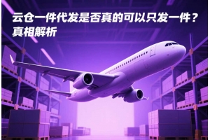 云倉(cāng)一件代發(fā)是否真的可以只發(fā)一件？真相解析
