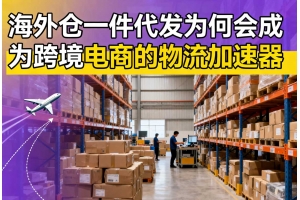 海外倉(cāng)一件代發(fā)為何會(huì)成為跨境電商的物流加速器