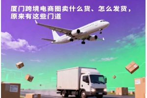 廈門跨境電商圈賣什么貨、怎么發貨，原來有這些門道