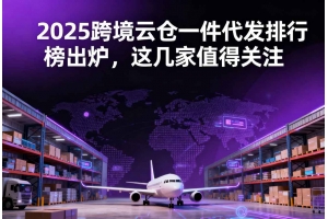 2025跨境云倉(cāng)一件代發(fā)排行榜出爐，這幾家值得關(guān)注