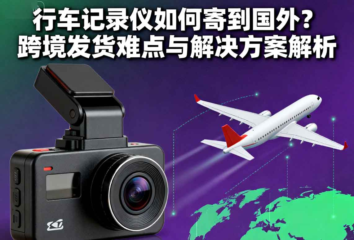 行車記錄儀如何寄到國(guó)外？跨境發(fā)貨難點(diǎn)與解決方案解析
