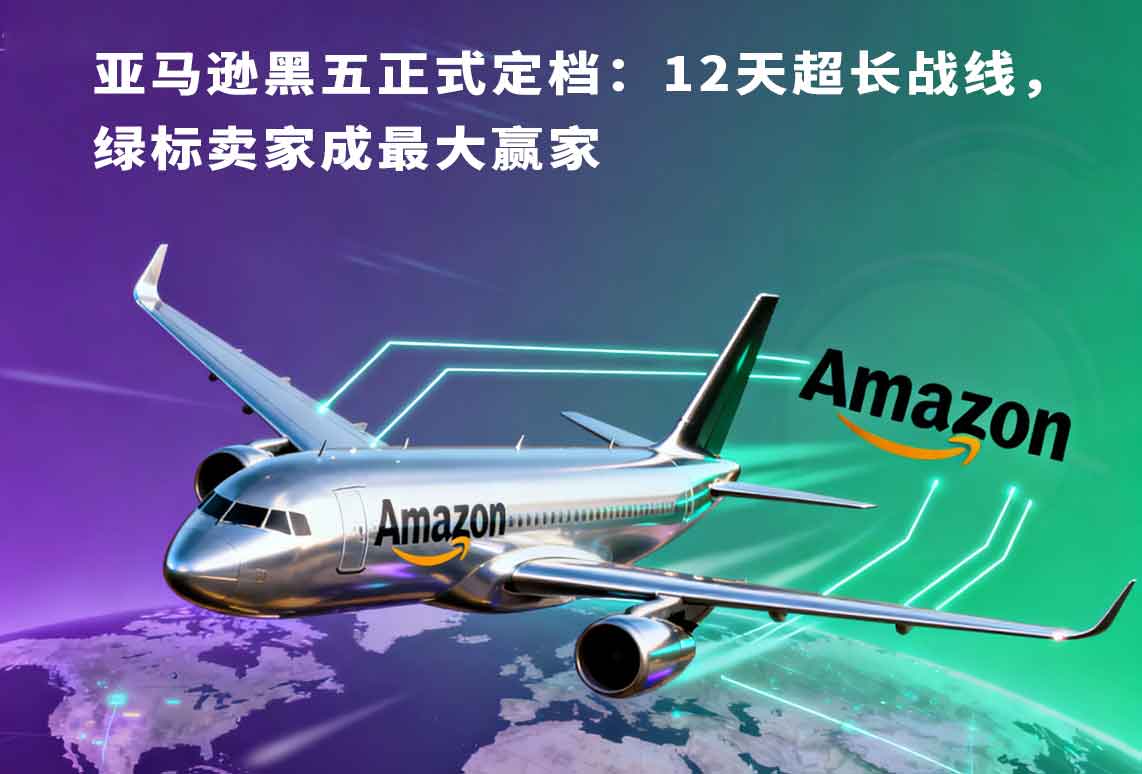 亞馬遜黑五正式定檔：12天超長戰線，綠標賣家成最大贏家