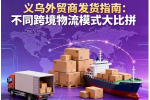義烏外貿(mào)商發(fā)貨指南：不同跨境物流模式大比拼
