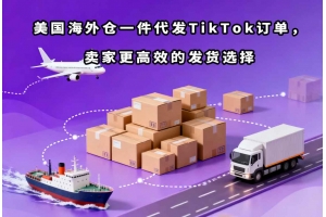 <b>美國海外倉一件代發TikTok訂單，賣家更高效的發貨選擇</b>