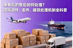 爆單后的售后如何處理？國(guó)際退件、丟件、破損處理機(jī)制全科普