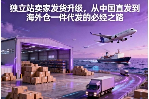 獨立站賣家發貨升級，從中國直發到海外倉一件代發的必經之路