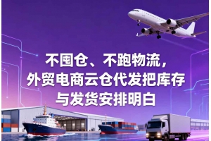 不囤倉、不跑物流，外貿電商云倉代發把庫存與發貨安排明白
