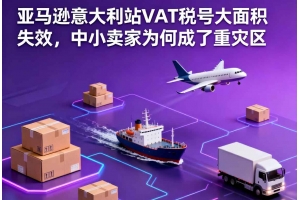 亞馬遜意大利站VAT稅號大面積失效，中小賣家為何成了重災區