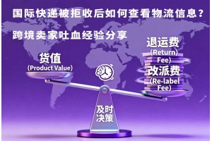 國際快遞被拒收后如何查看物流信息？跨境賣家吐血經(jīng)驗(yàn)分享