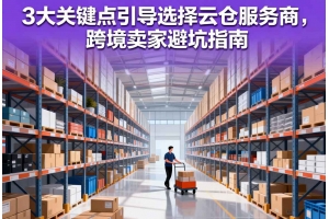 3大關(guān)鍵點(diǎn)引導(dǎo)選擇云倉(cāng)服務(wù)商，跨境賣家避坑指南