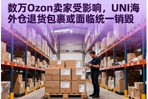 數萬Ozon賣家受影響，UNI海外倉退貨包裹或面臨統一銷毀