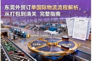 東莞外貿(mào)訂單國際物流流程解析，從打包到清關(guān)完整指南