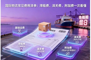 國際物流常見費用清單：滯箱費、清關費、附加費一次看懂