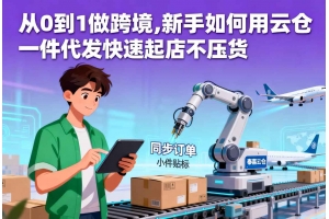 從0到1做跨境,新手如何用云倉(cāng)一件代發(fā)快速起店不壓貨
