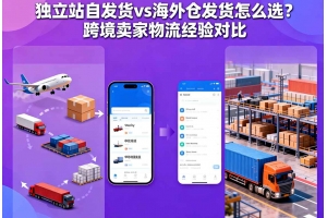 獨(dú)立站自發(fā)貨 vs 海外倉(cāng)發(fā)貨怎么選？跨境賣家物流經(jīng)驗(yàn)對(duì)比
