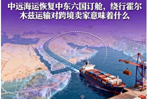 中遠(yuǎn)海運(yùn)恢復(fù)中東六國訂艙，繞行霍爾木茲運(yùn)輸對跨境賣家意味著什么