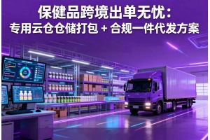 保健品跨境出單無憂：專用云倉(cāng)倉(cāng)儲(chǔ)打包 + 合規(guī)一件代發(fā)方案